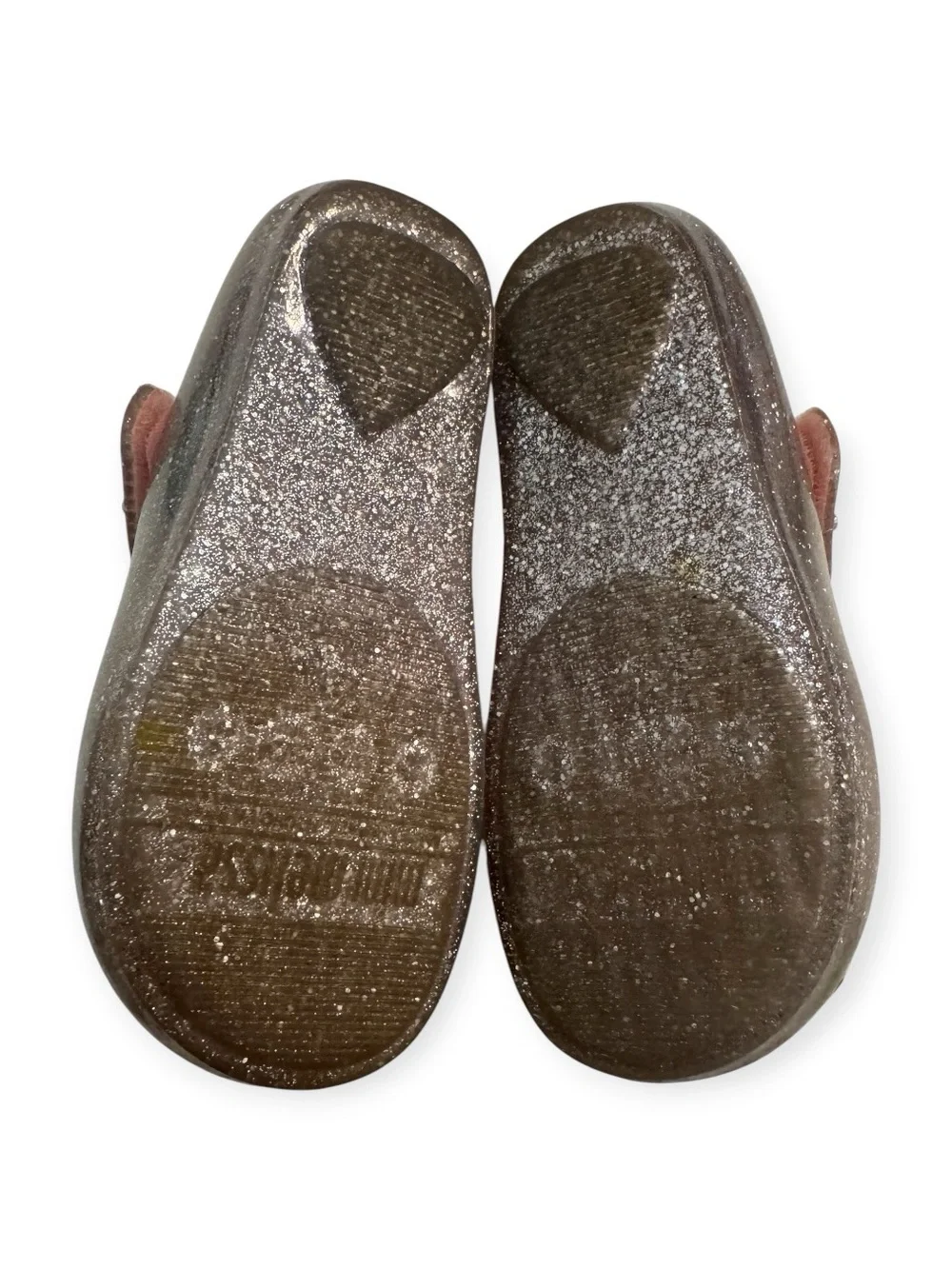 Mini Melissa Disney Marie Ultragirl Glitter Jelly Shoes Toddler 9